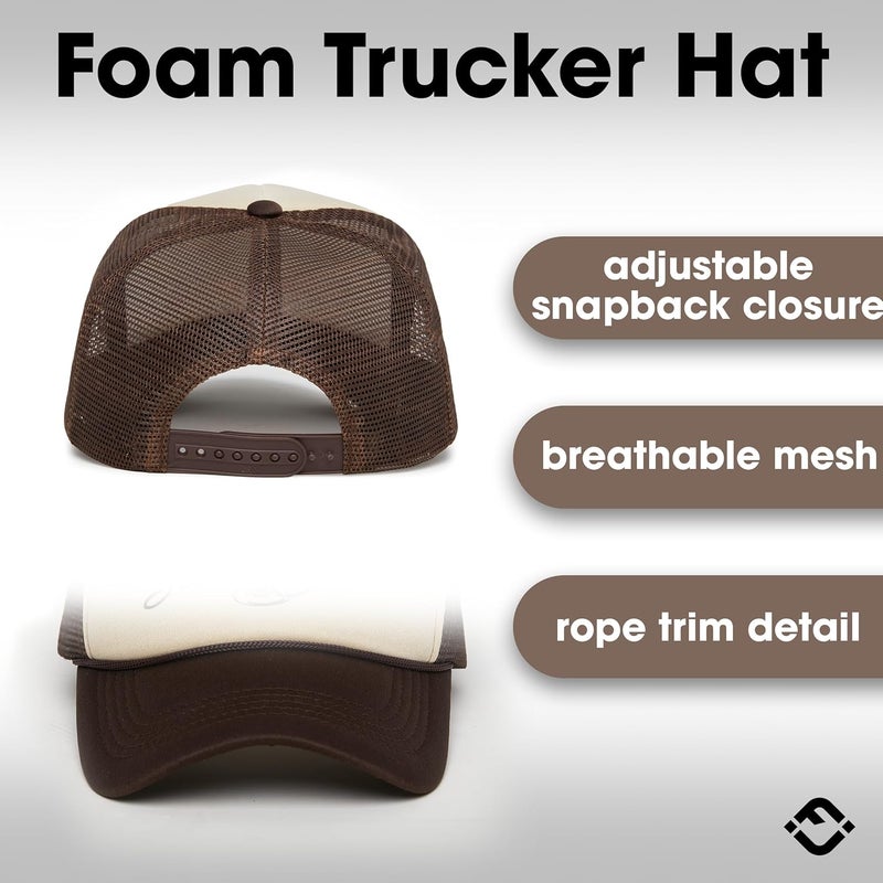 Funky Junque Premium Mesh Snapback Trucker Hat - Stylish Comfort for All - Patriotic, Humor & More - Image 3